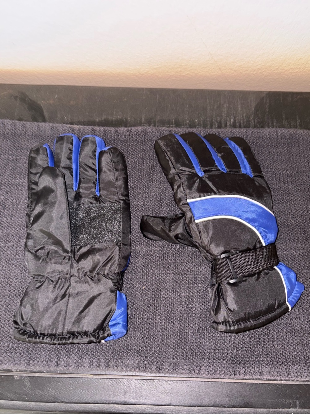 The North Face Black & Blue Ski & Snowboard Gloves Winter Proof Outdoor Wear